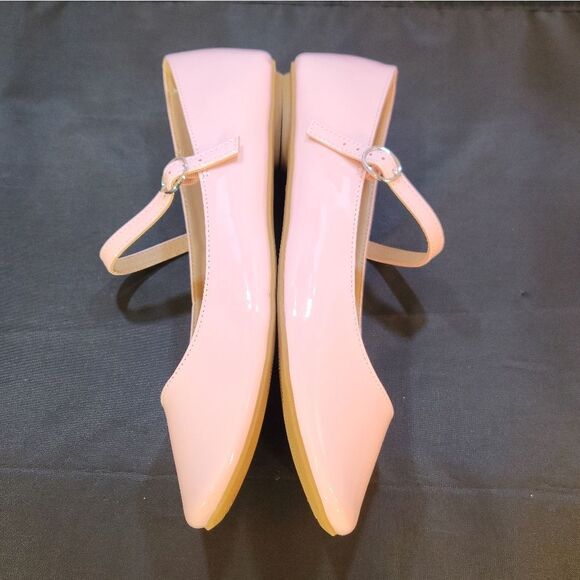 BRAND NEW BAMBOO MARY JANE STYLE CLASSIC BUCKLED STRAP ROUND-TOE FLAT SH… - Picture 11 of 14